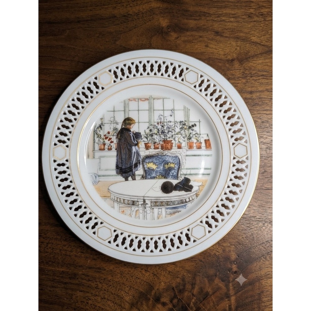 Vintage B&G Carl Larsson No. 1 Limited Edition Plate